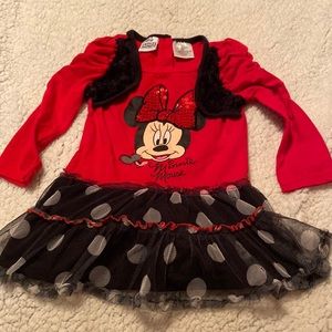 Disney Minnie Mouse Dress Size 2T